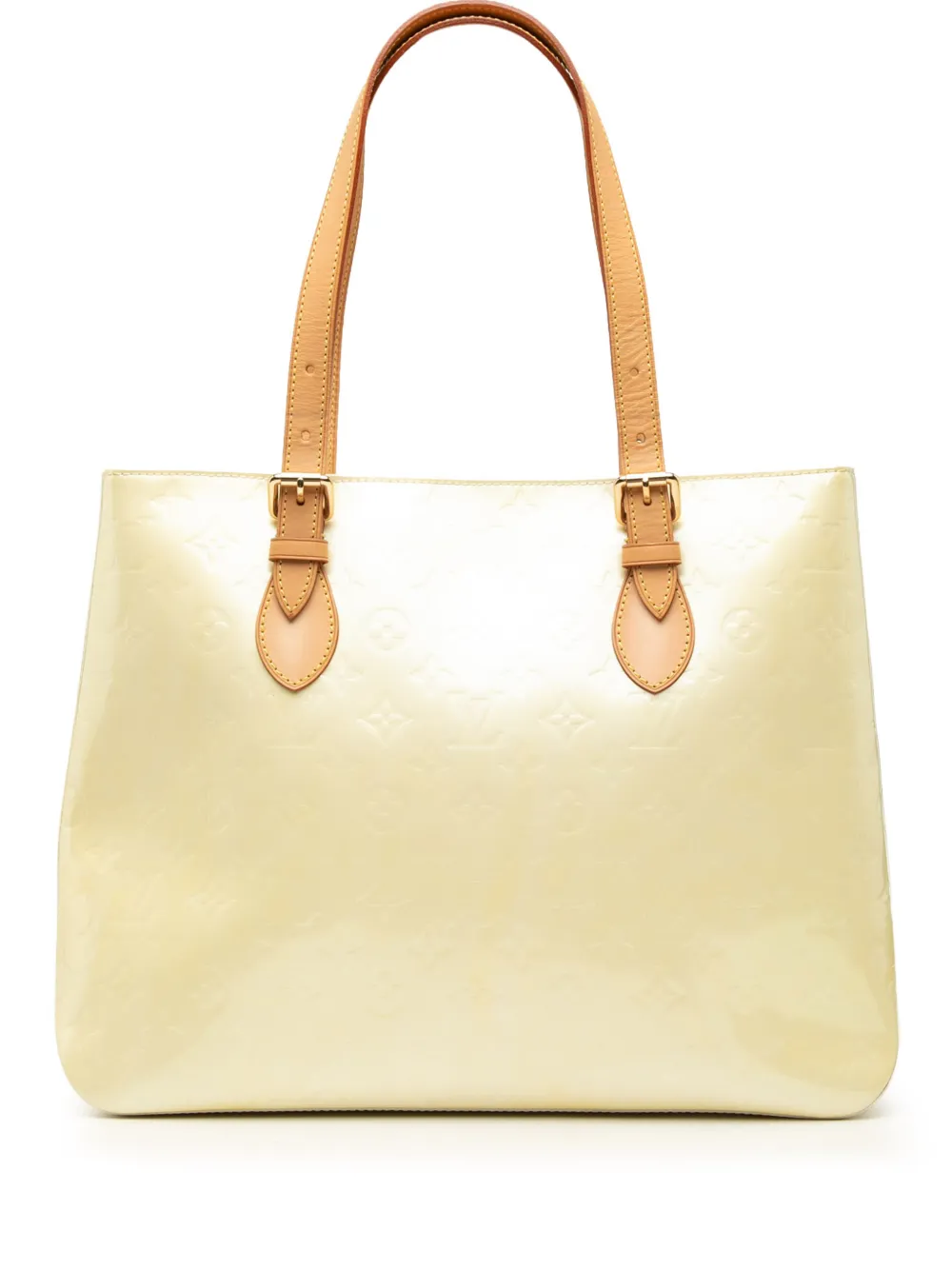 Louis Vuitton Pre-Owned 2006 Monogram Vernis Brentwood tote bag - Giallo