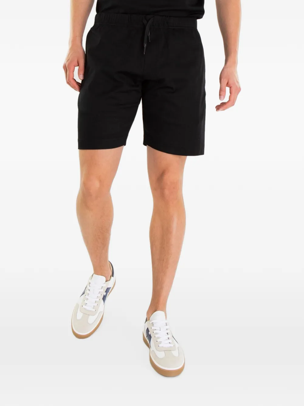 Valenza drawstring-waist track shorts