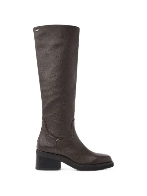 Nubikk Cassy kniehohe Stiefel aus gekörntem Leder