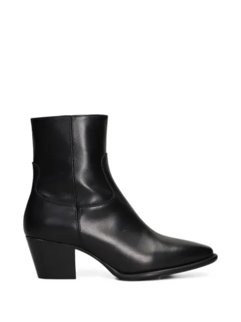 Anna F. bottines à bout pointu et empiècements