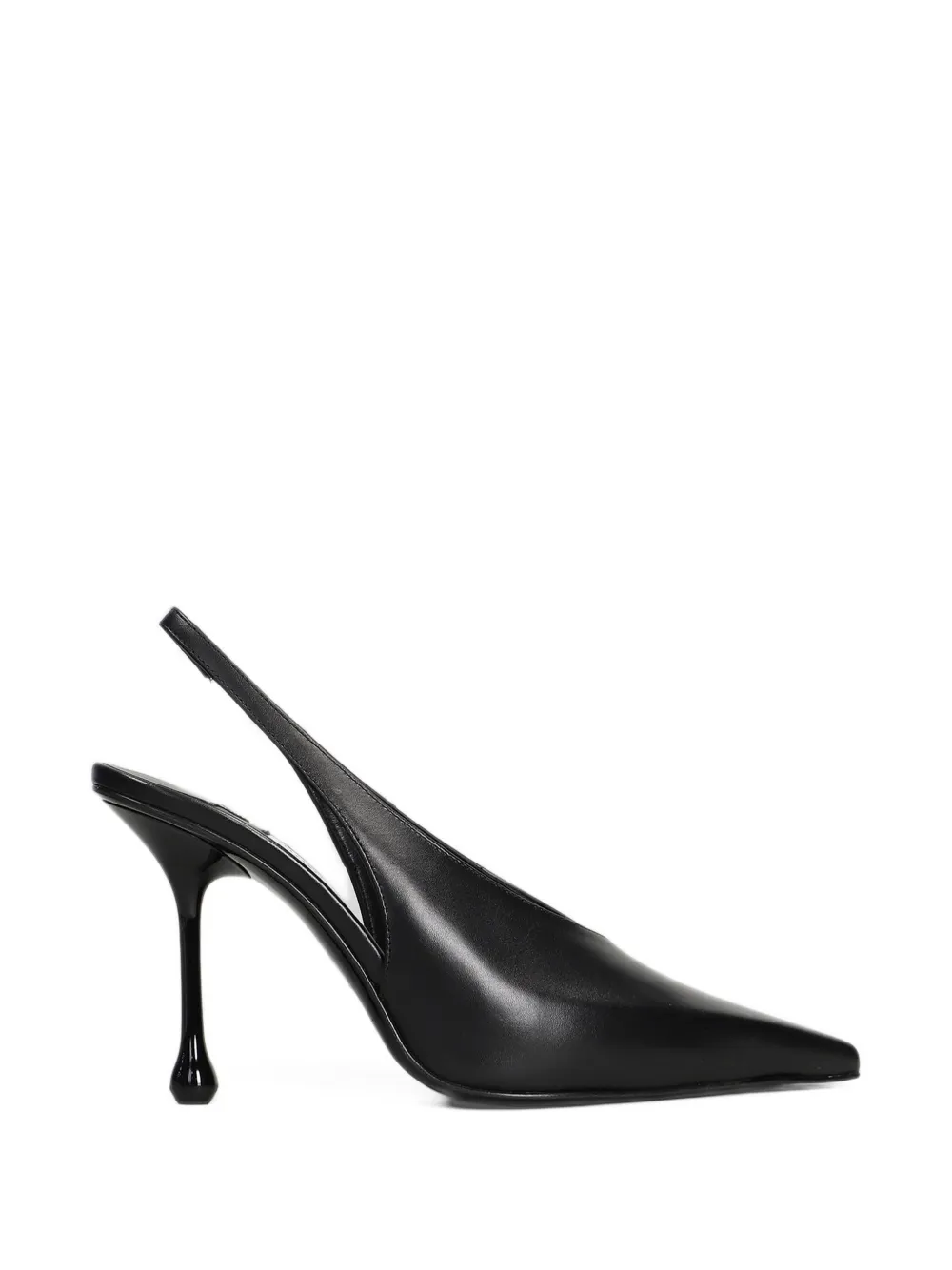 Jimmy Choo Isa 95 black leather pumps - Nero