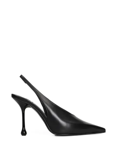 Isa 95 black leather pumps
