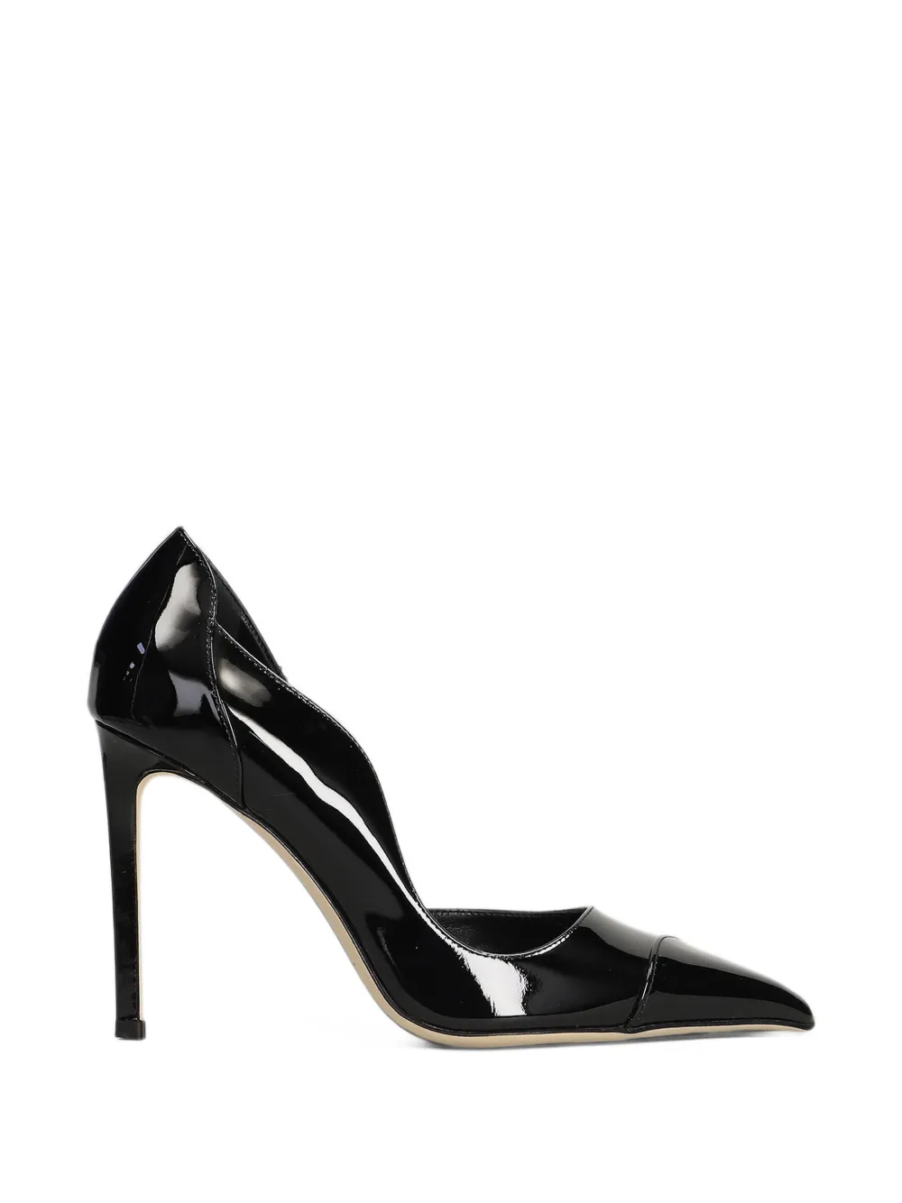 Jimmy Choo Brigitte 100 black patent leather pumps - Nero