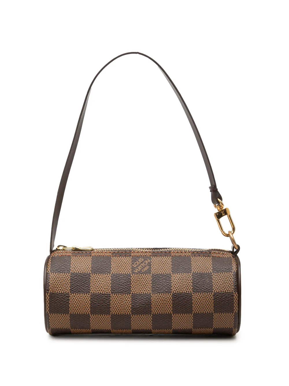 Louis Vuitton Pre-Owned 1990-2010 Damier Ebene Papillon Pochette handbag - Marrone