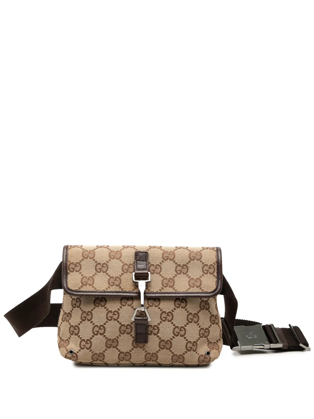 Gucci Pre-Owned 2000-2015 GG Canvas Jackie belt bag - Toni neutri