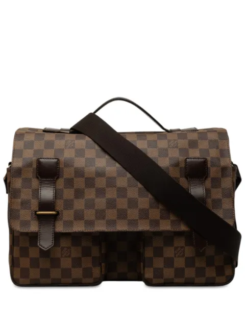 Louis Vuitton Pre-Owned Damier Ebene Broadway 斜挎包(2003年典藏款)