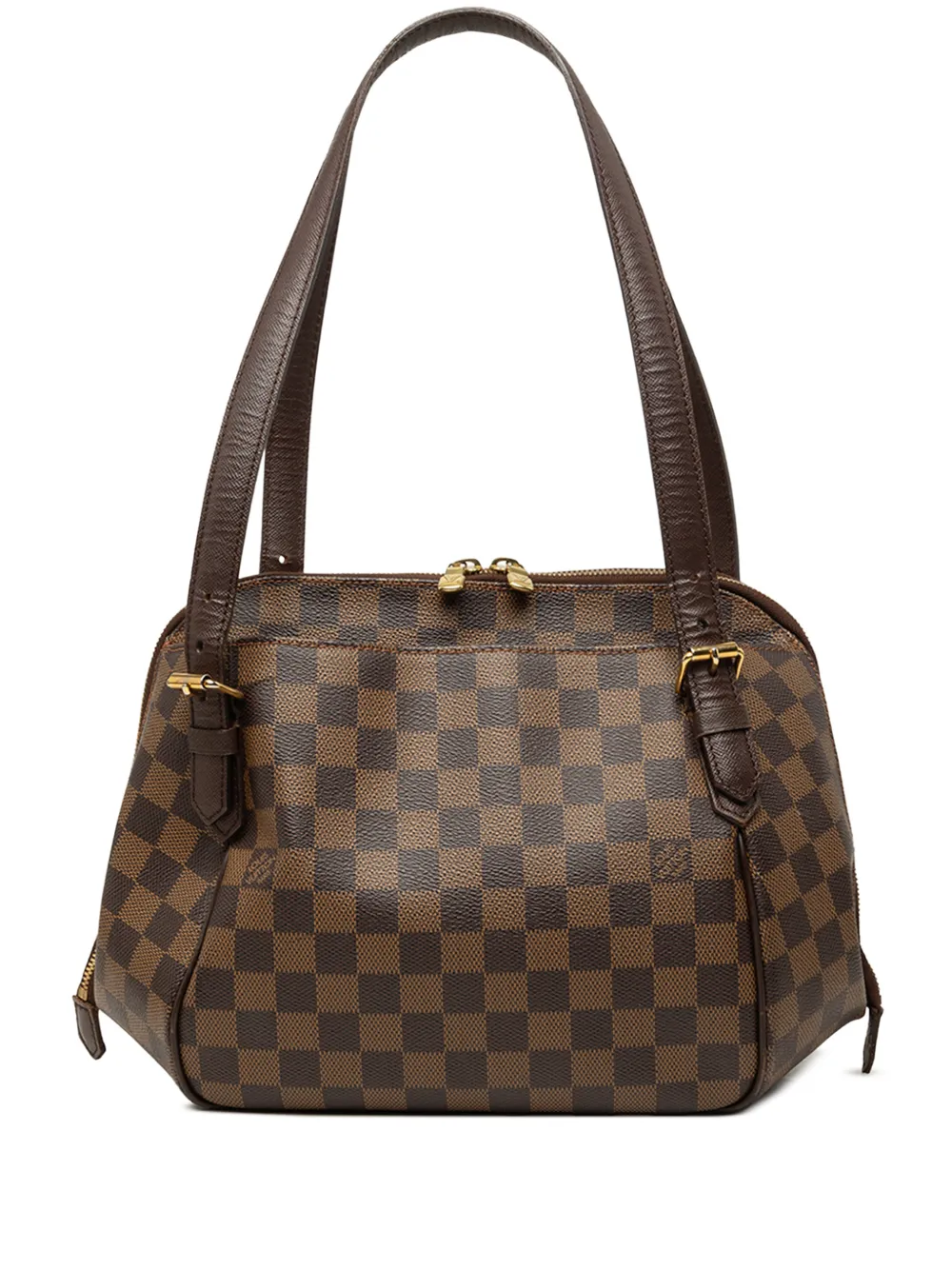 Louis Vuitton Pre-Owned 2007 Damier Ebene Belem MM shoulder bag - Brown