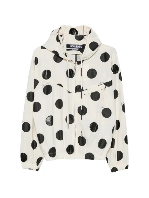 Jacquemus polka-dot hooded jacket