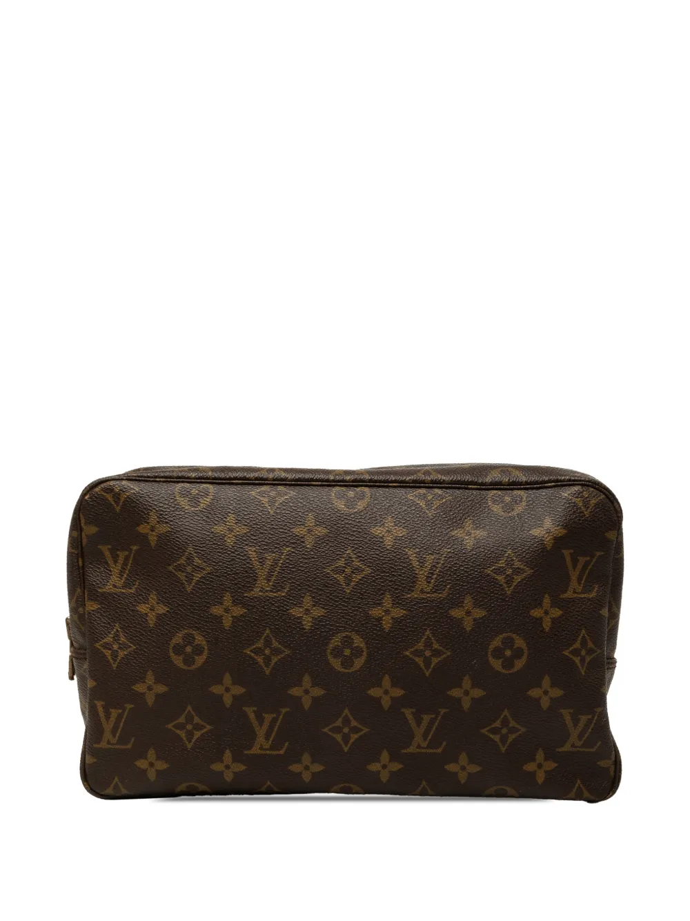 Louis Vuitton Pre-Owned 1987 Trousse Toilette Clutch mit Monogramm 28cm - Braun