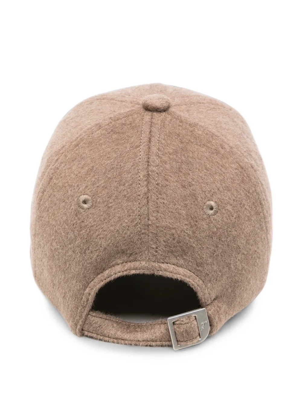 Jacquemus Honkbalpet met logopatch Beige