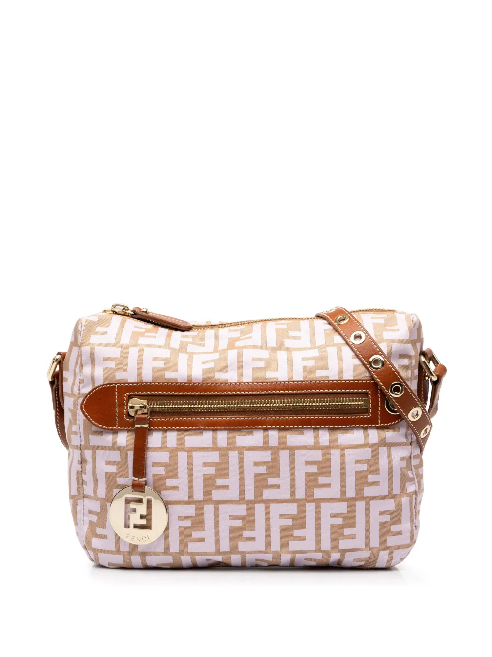 Fendi Pre-Owned 2010-2026 Zucca Umhängetasche aus Canvas - Braun