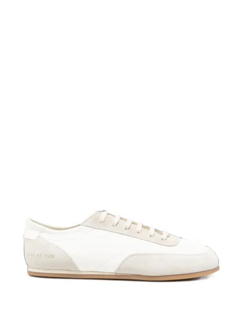Common Projects Minimal panelled leather sneakers