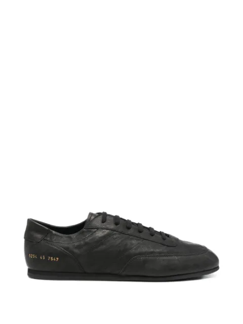 Common Projects Minimal lace-up leather sneakers