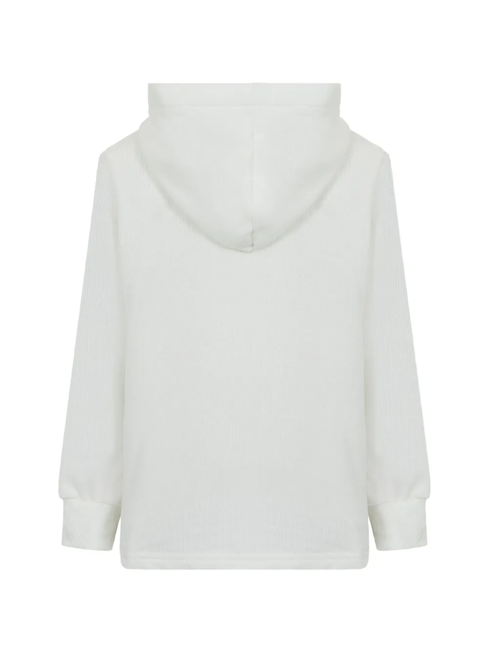 Lapin House Hoodie met grafische patch Wit