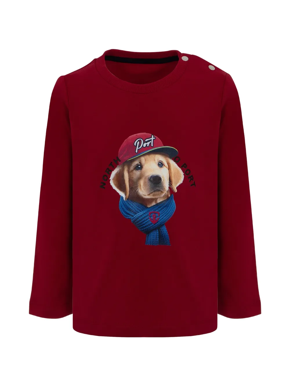 Lapin House t-shirt imprimé Playful Rabbit à manches longues - Rouge Lapin House t-shirt imprimé Playful Rabbit à manches longues - Rouge