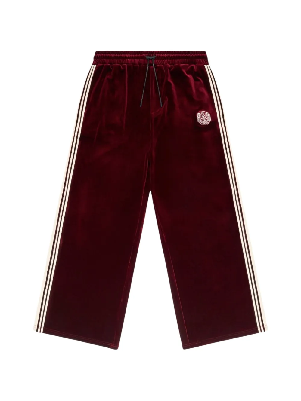 Rta Luxen Crest-patch Track Pants In Red