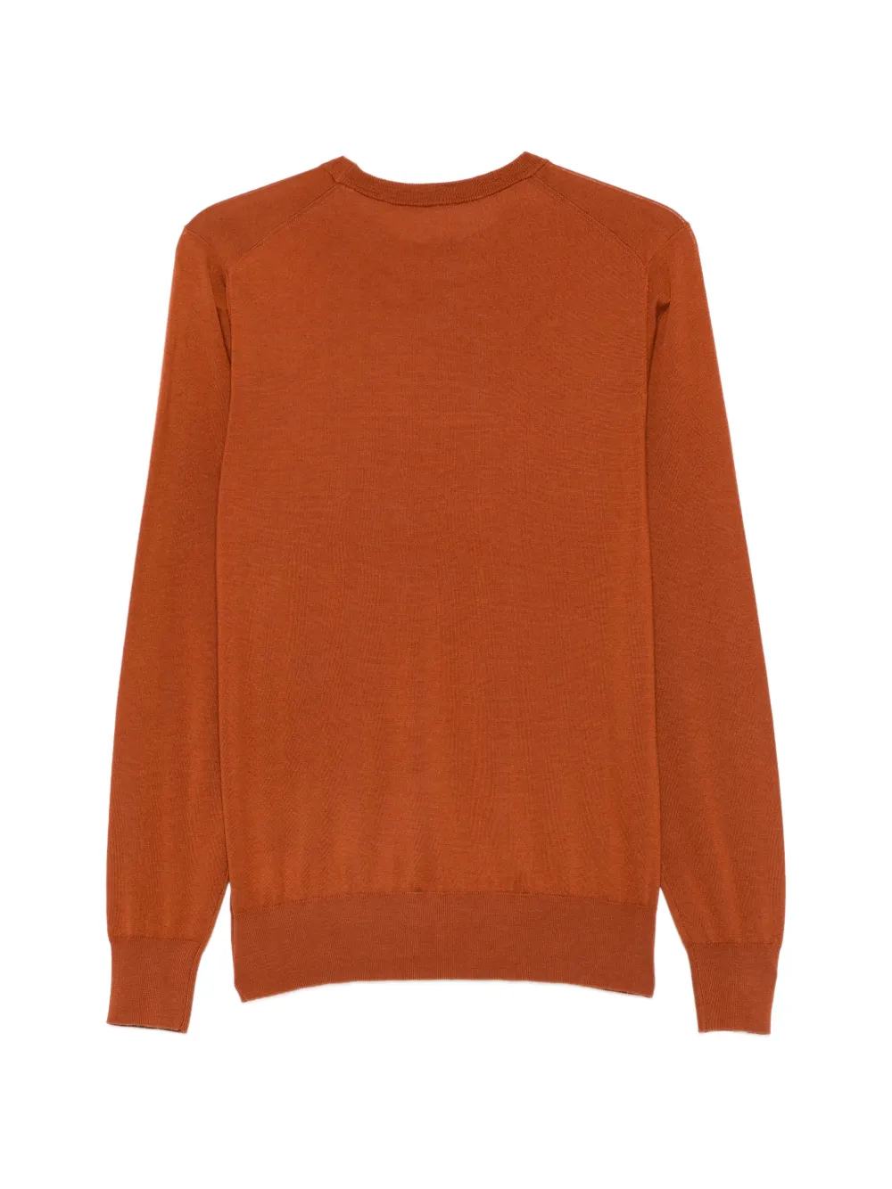 ASPESI Wollen trui met ronde hals Oranje