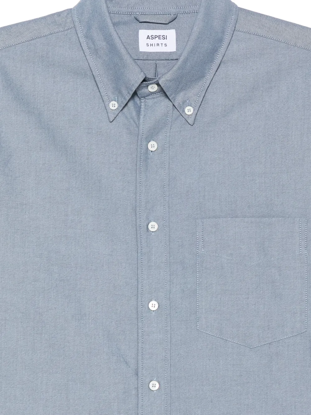 ASPESI Button-down overhemd Blauw