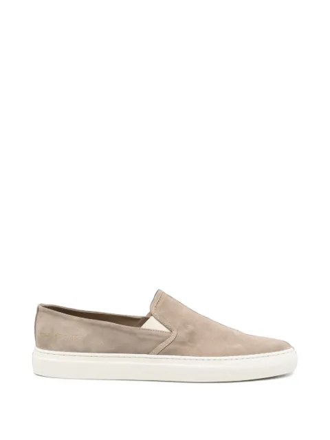 Common Projects Minimal suede slip-on sneakers