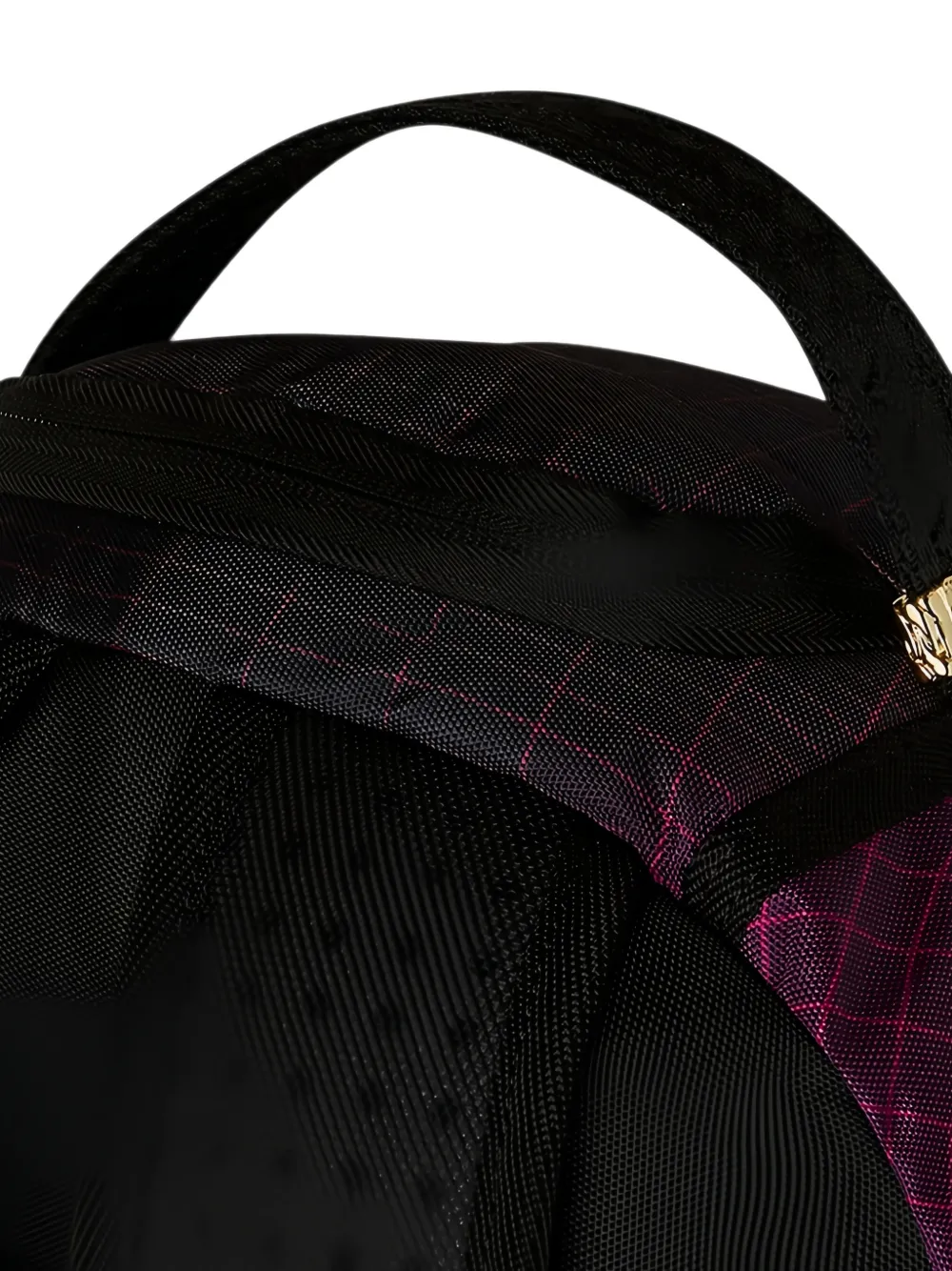 sprayground kid Vaporwave Fiber Optic rugzak met raster-patroon Zwart