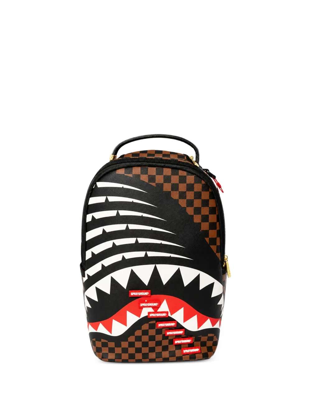 sprayground kid Sharks in Paris Factory Error Rucksack - Braun