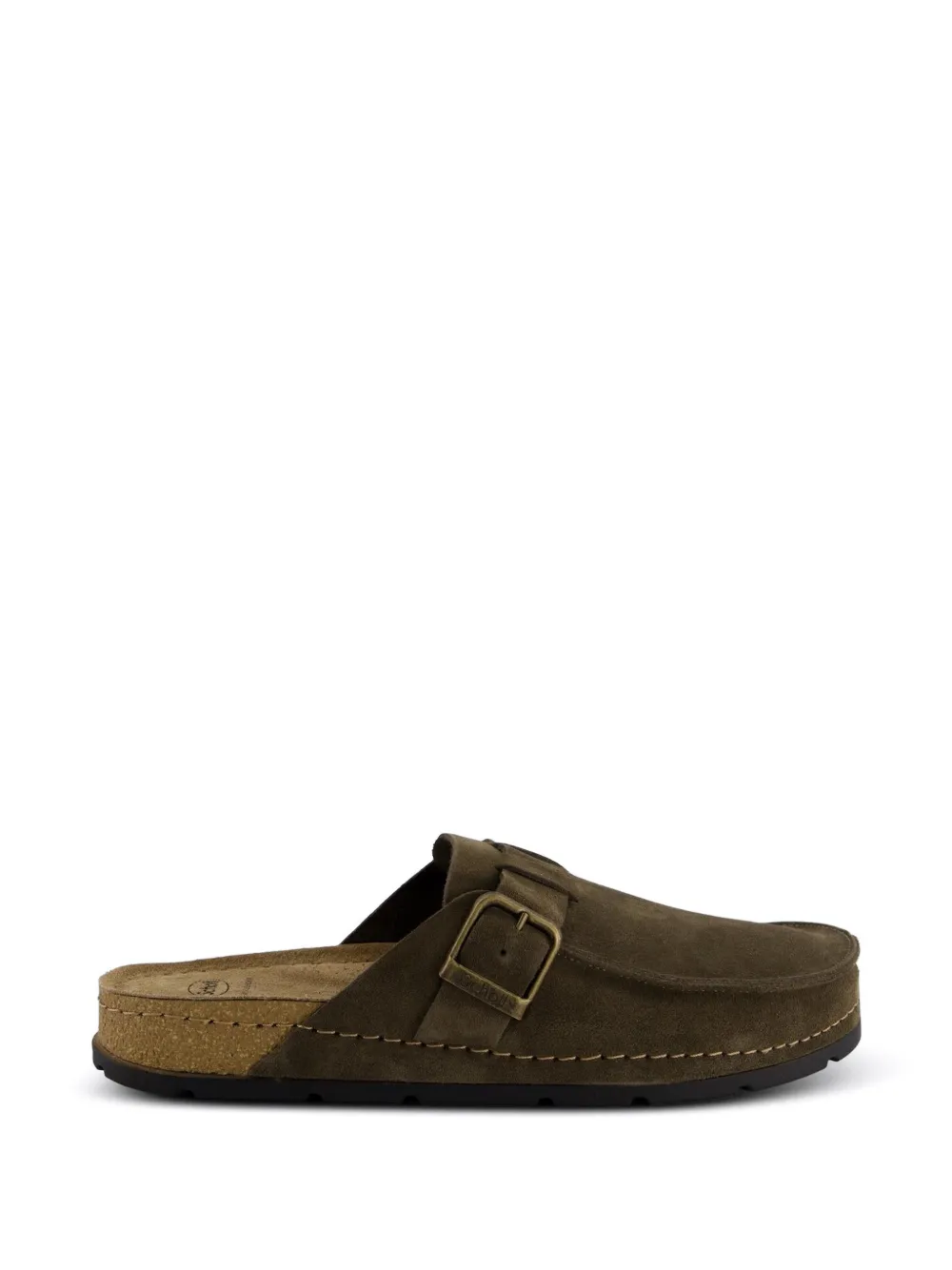 Scholl Bora buckle-fastening mules | Brown | Image 1