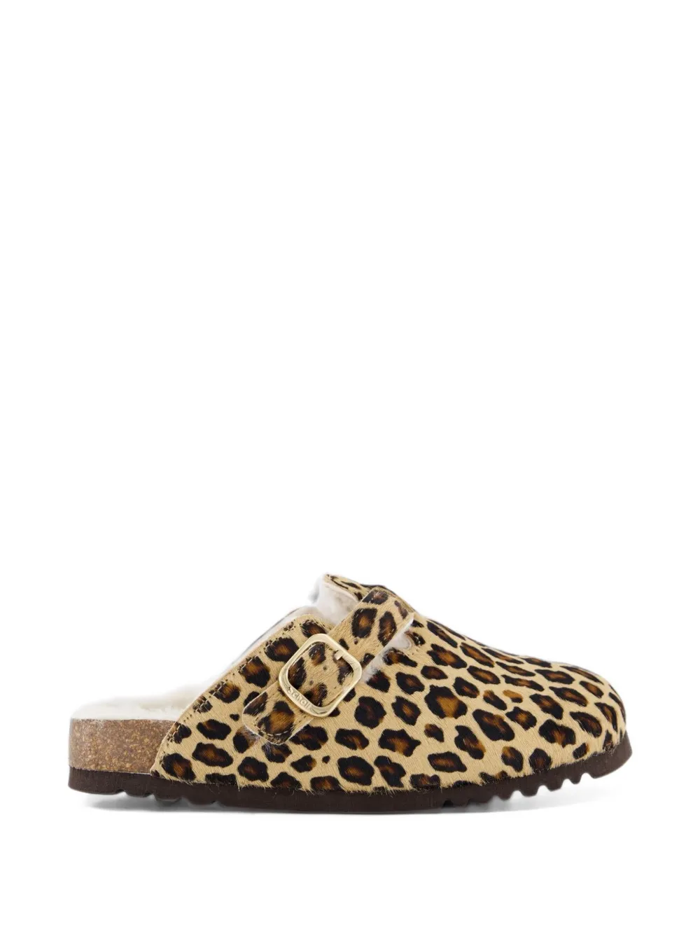 Scholl Fae leopard-print mules - Tons neutres