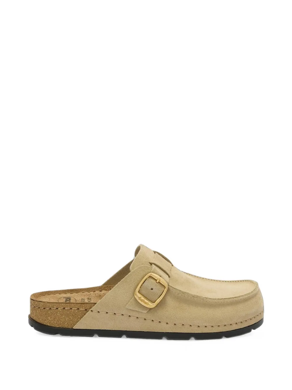 Scholl Bora buckle-fastening flat mules - Tons neutres