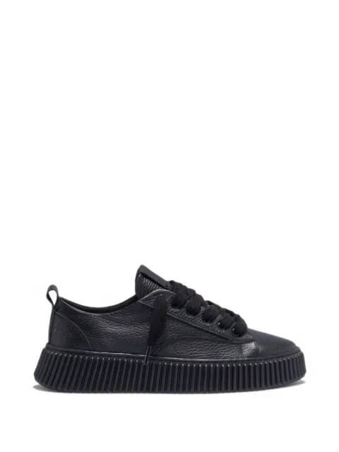 Rhun Treble 2019 grained leather sneakers