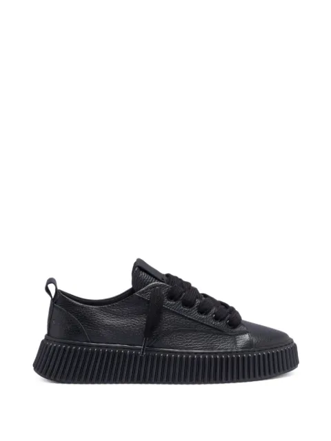 Rhun Treble 2019 grained leather sneakers