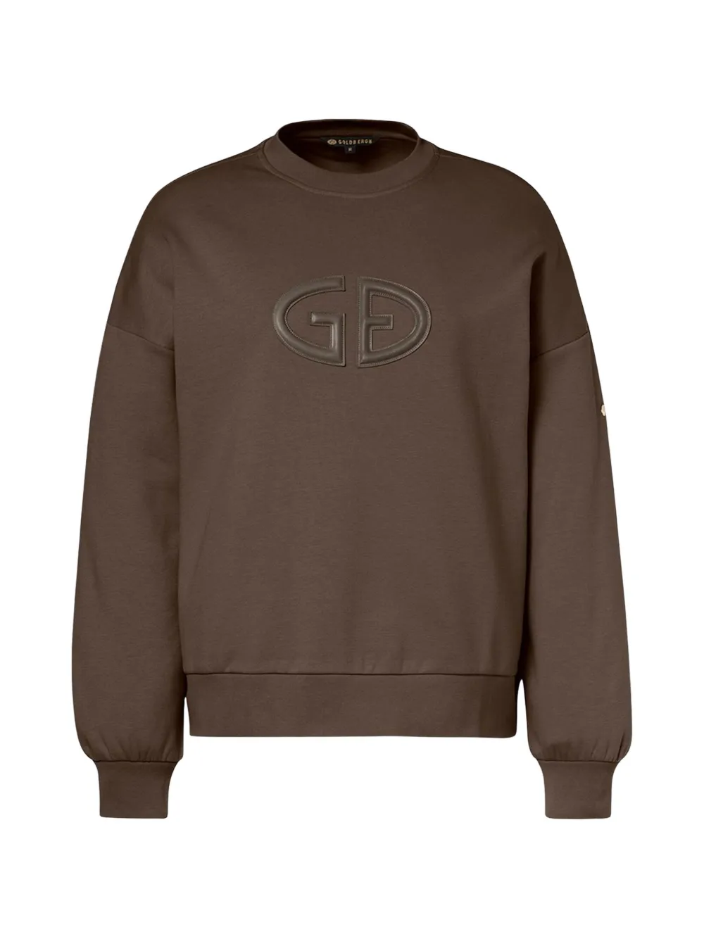 Goldbergh Tova logo-appliqué sweatshirt Bruin