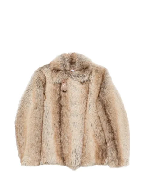 Cenere GB faux-fur jacket