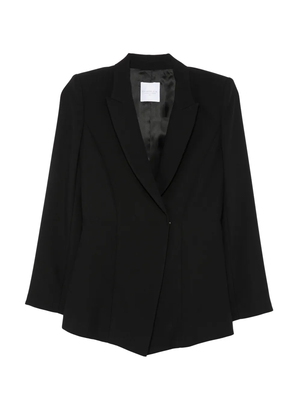 Cenere GB peak-lapels single-button jacket - Noir Cenere GB peak-lapels single-button jacket - Noir