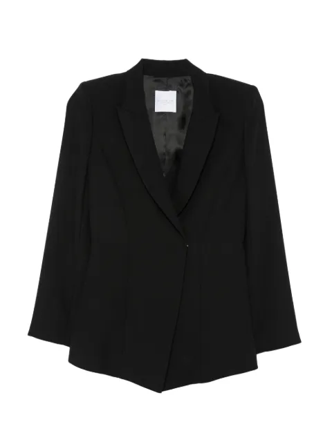 Cenere GB peak-lapels single-button jacket