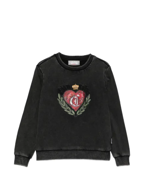 Roberto Cavalli Junior graphic-print cotton sweatshirt