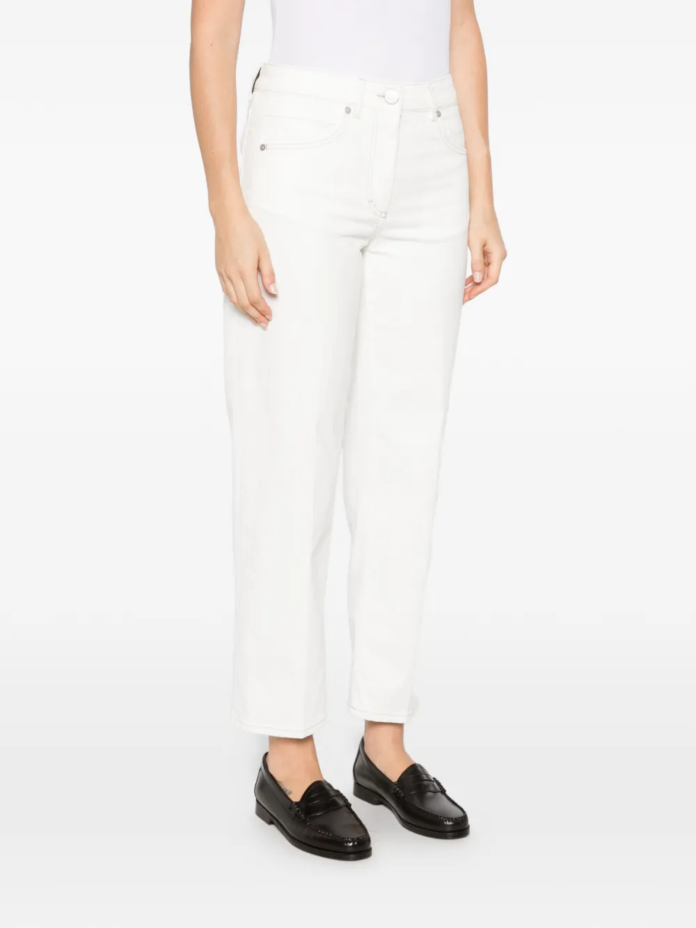 Peserico Straight jeans Wit
