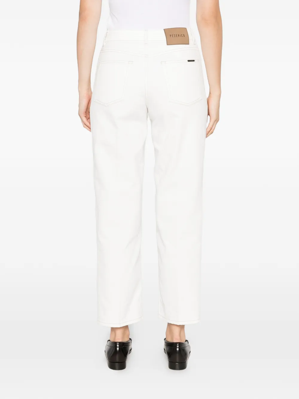 Peserico Straight jeans Wit