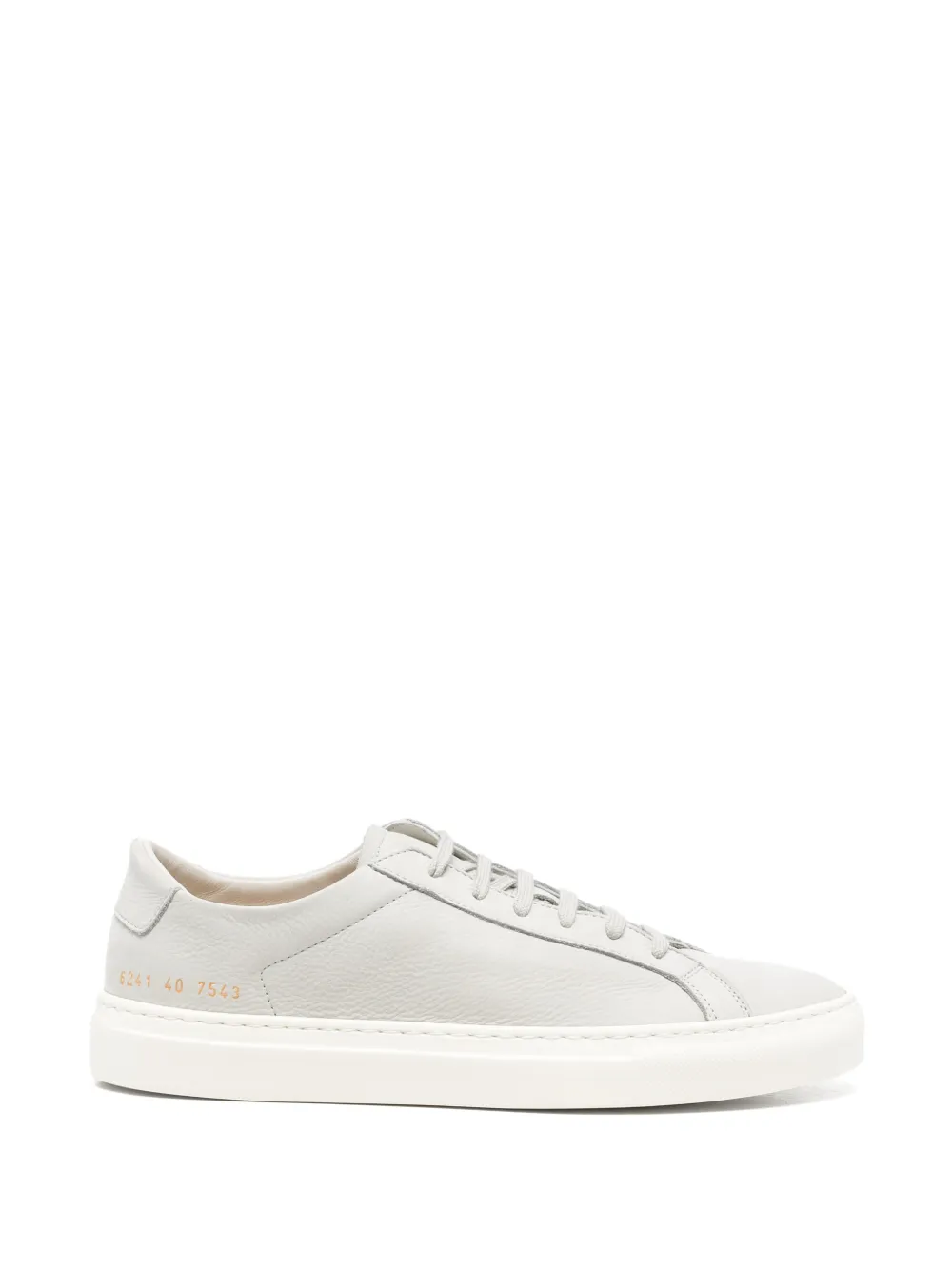 Common Projects Achilles Leather Sneakers In Gray