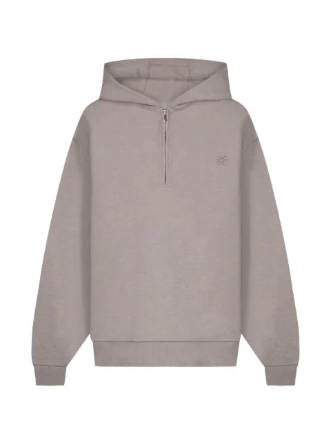 Filling Pieces hoodie en coton à col zippé
