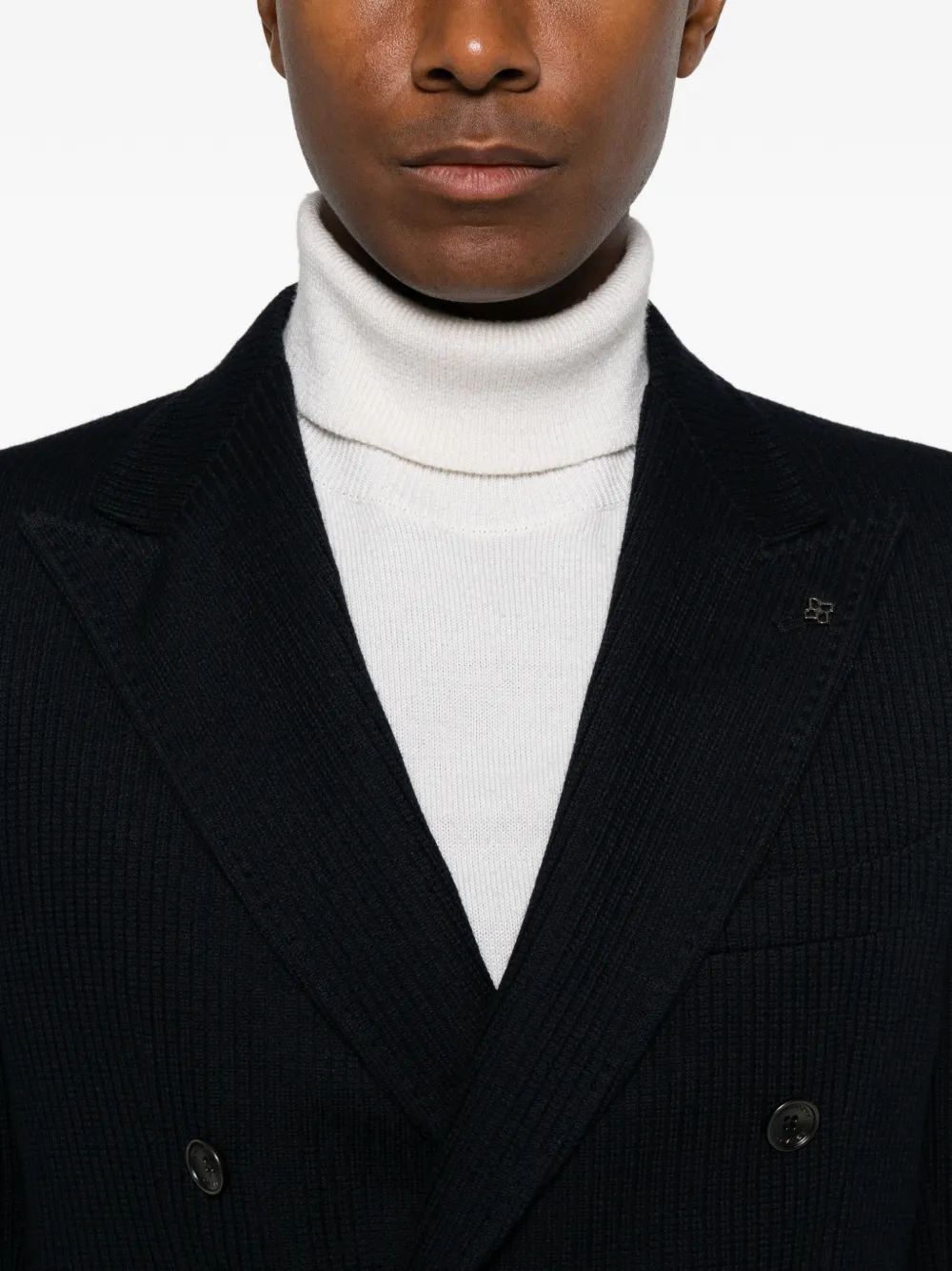 Tagliatore Blazer met dubbele rij knopen Blauw