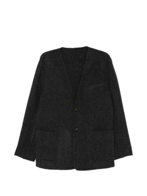 Eleventy V-neck button-up jacket