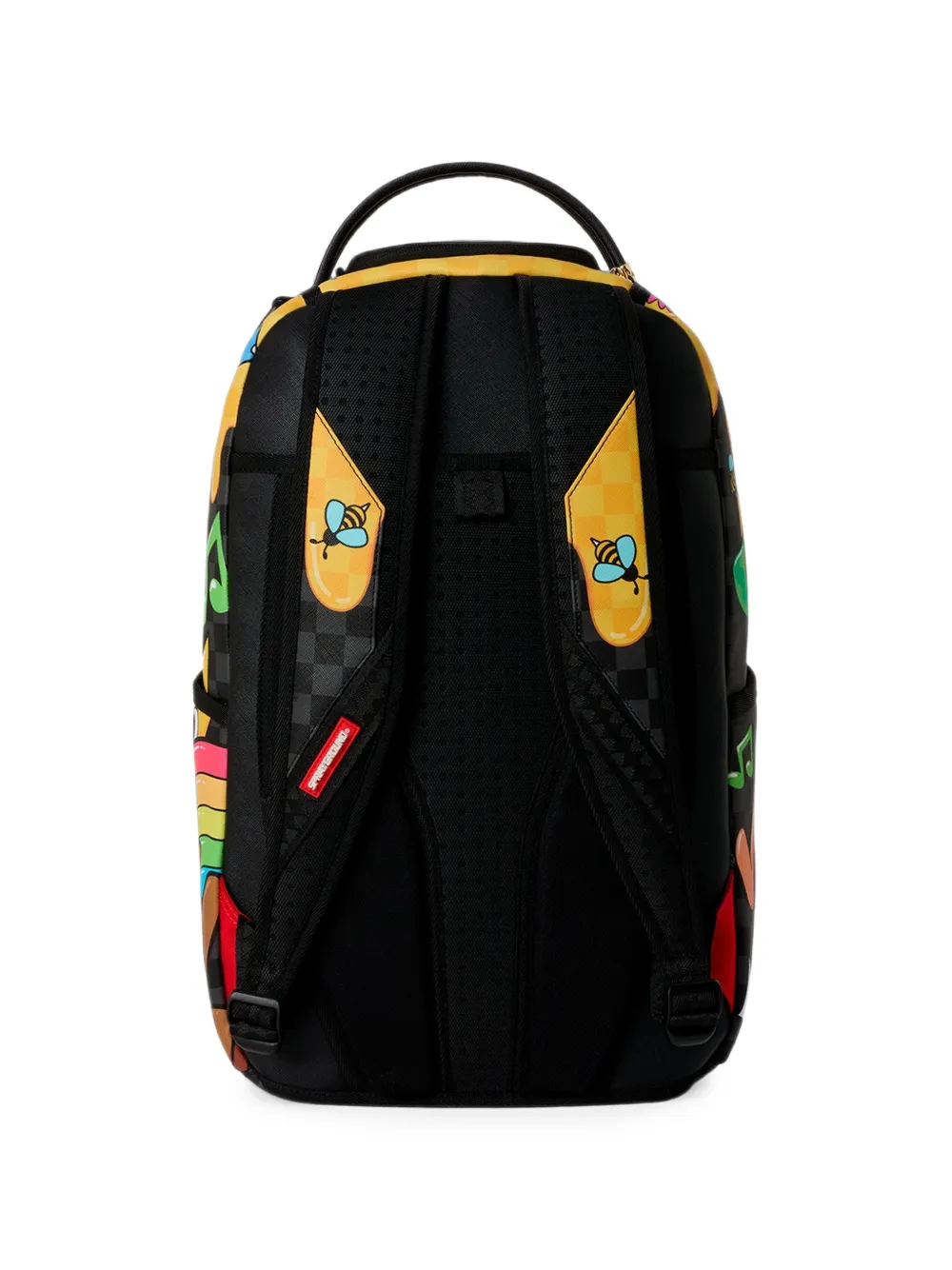 sprayground kid WTF Trippy Money Boy rugzak met grafische print Zwart