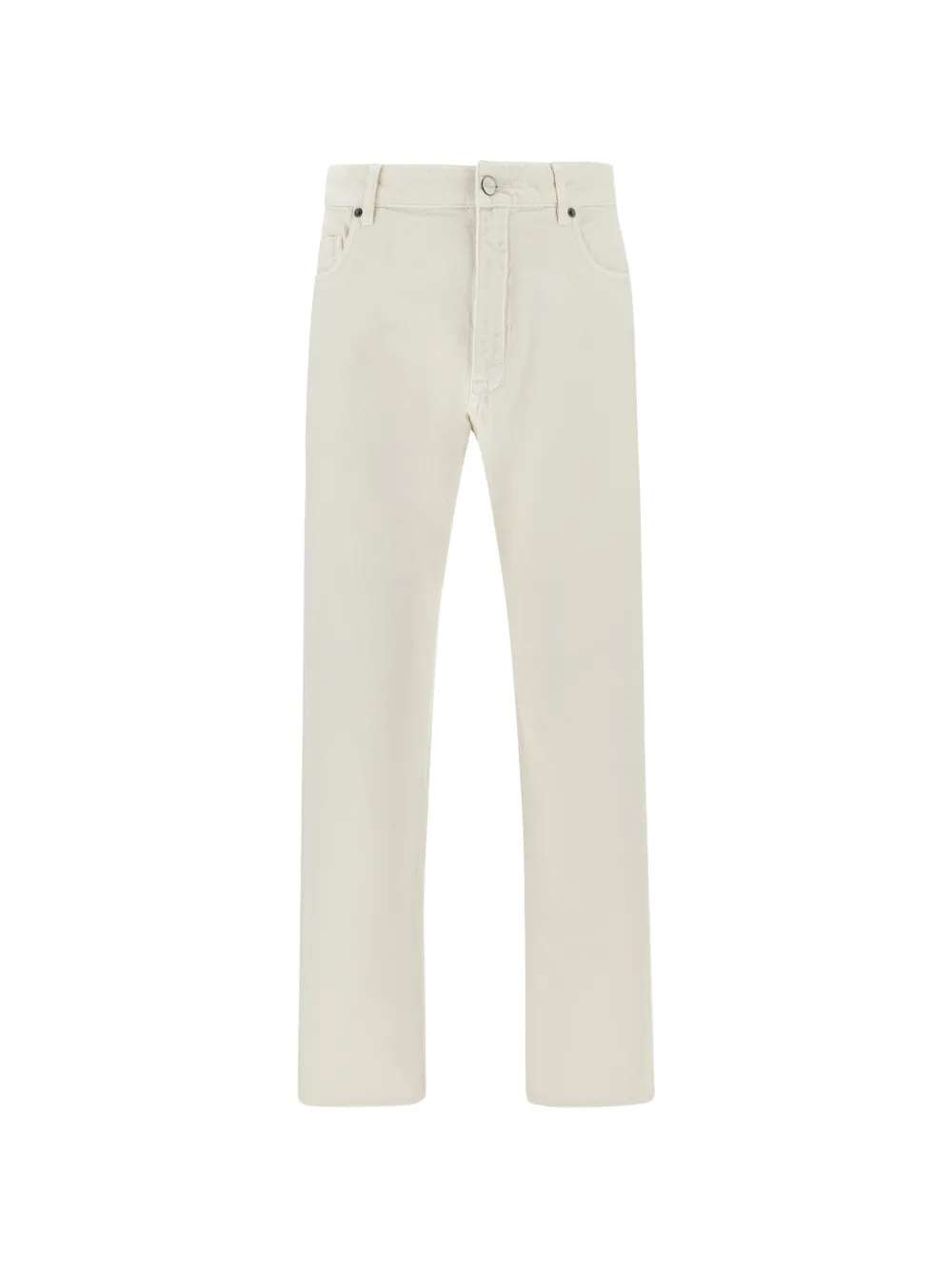 Paul & Shark Varese cotton straight-leg trousers - Bianco