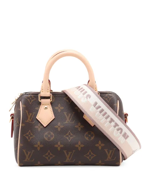 Louis Vuitton Pre-Owned 2021-2026 Monogram Speedy Bandouliere 20 satchel