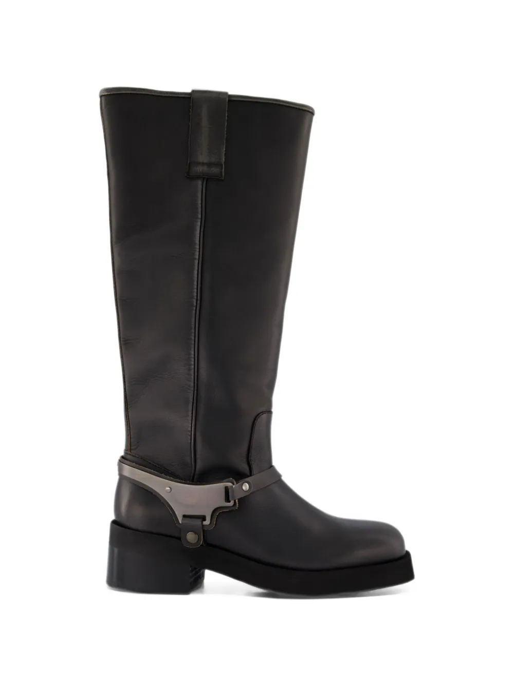 Nubikk Eve Lynn leather biker boots - Noir Nubikk Eve Lynn leather biker boots - Noir