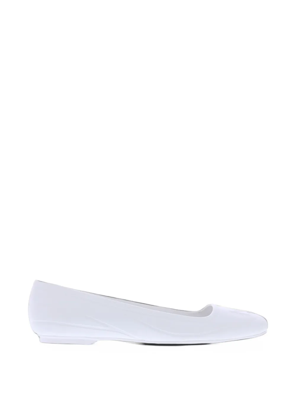 Calvin Klein ballerines Eboni 2 en cuir - Blanc Calvin Klein ballerines Eboni 2 en cuir - Blanc
