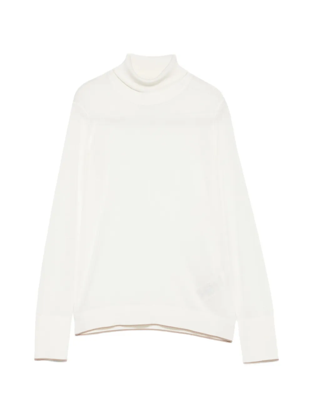 Eleventy roll-neck wool sweater - Bianco