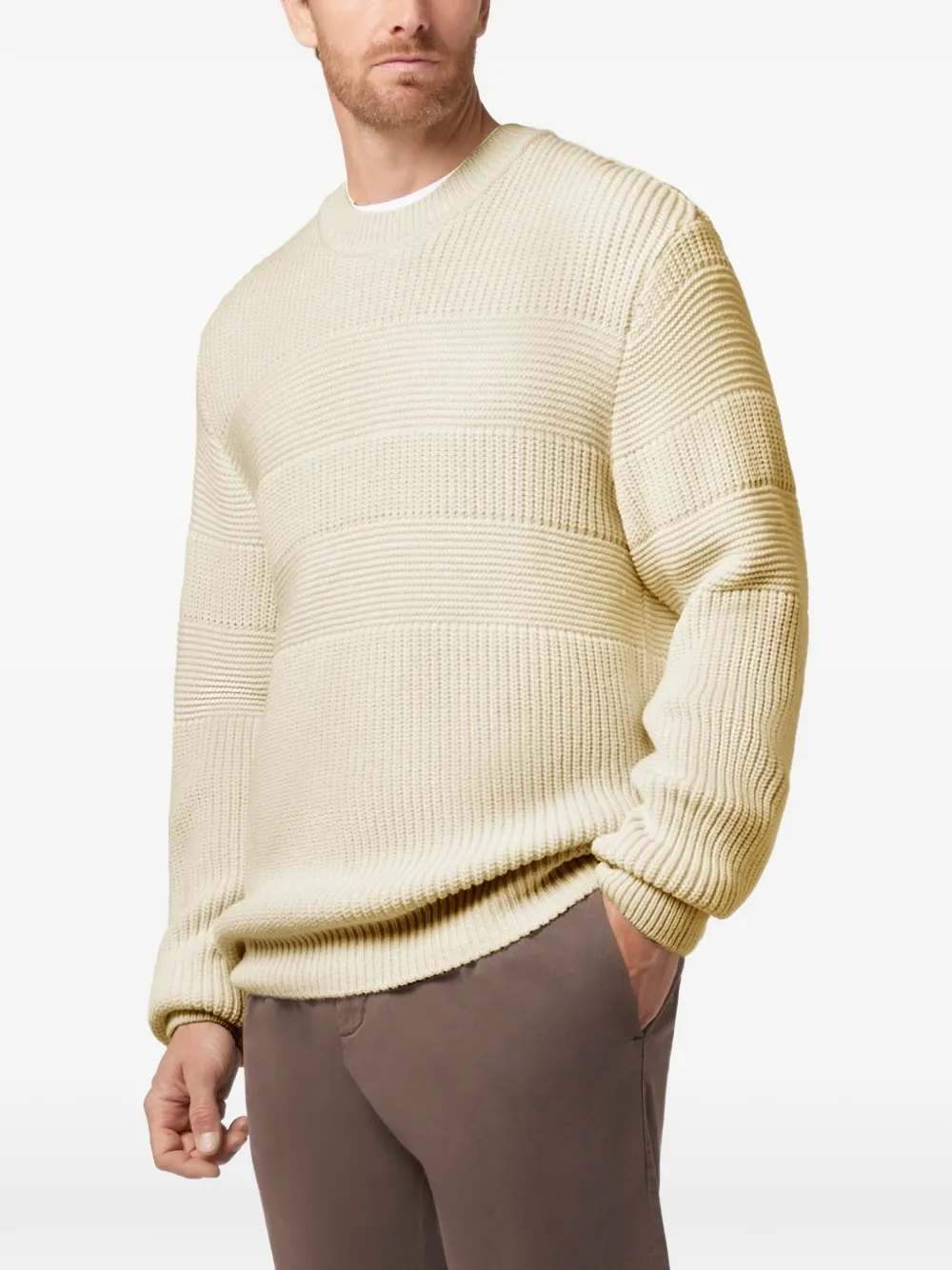 Paul & Shark Trui met ronde hals Beige