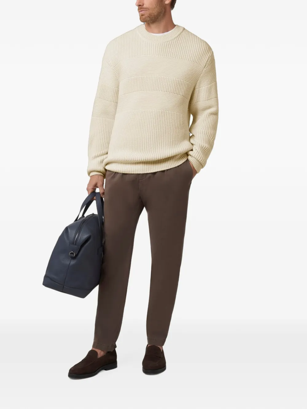 Paul & Shark Trui met ronde hals Beige