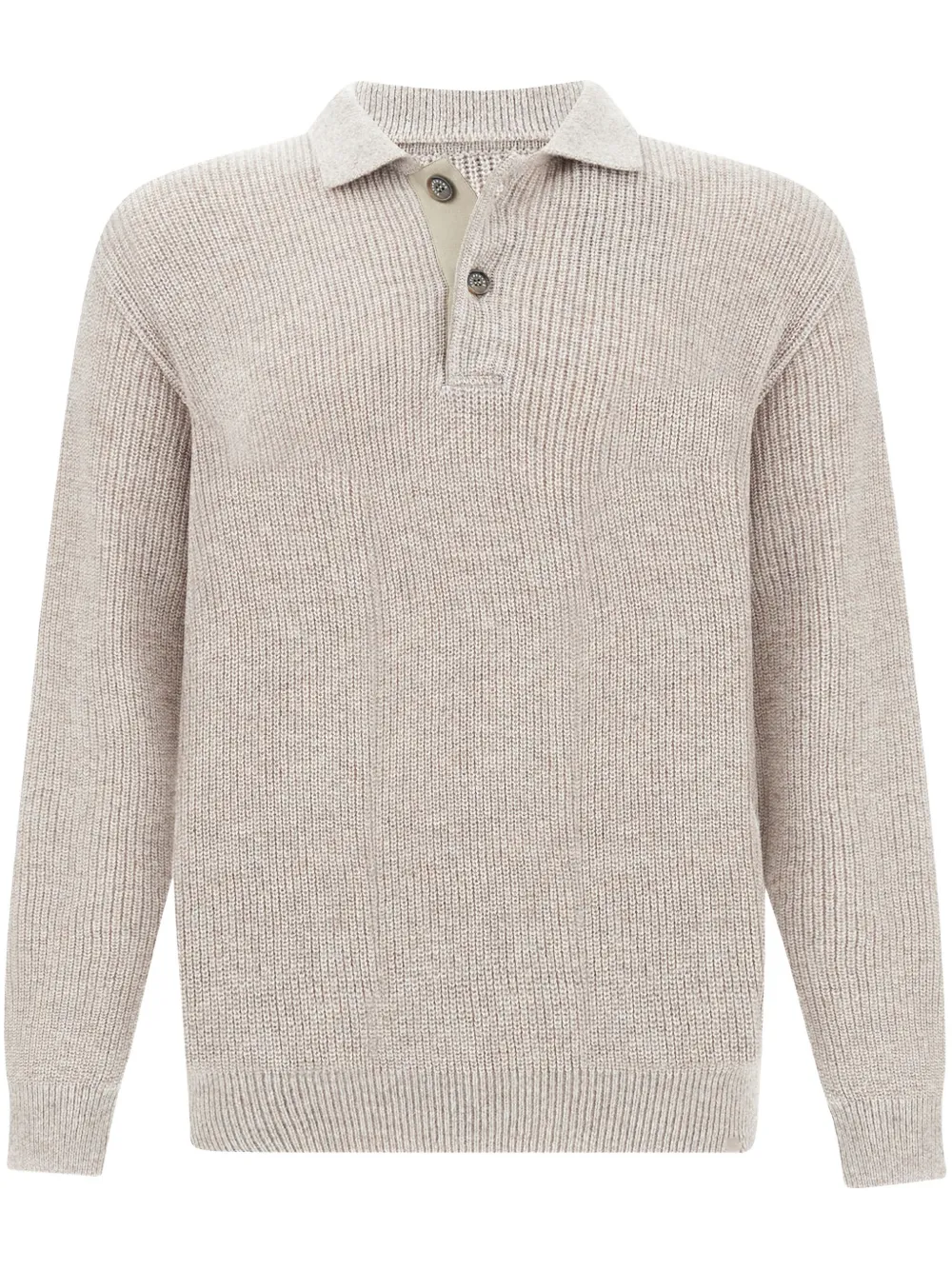 Paul & Shark Piuma wollen poloshirt Beige